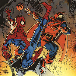 Spiderman on Spider Man Vs Hobgoblin   Marvel   Spiderwebart Gallery