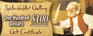 $100 Value, Spiderwebart