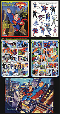Superman - poster & Sticker book, David Boller