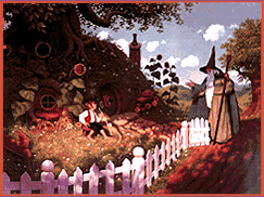 Gandalf Visits Bilbo, Brothers Hildebrandt