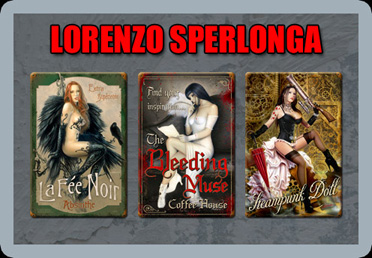 Lorenzo Sperlonga tin signs