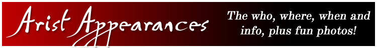 Artist Appearances