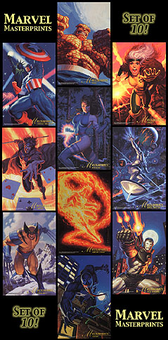 Marvel Masterprints - Full Set of 10, Brothers Hildebrandt