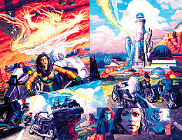 X-Men 2099 Oasis Pages 14-15, Brothers Hildebrandt