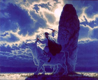 Mithras and the White Bull, Greg Hildebrandt