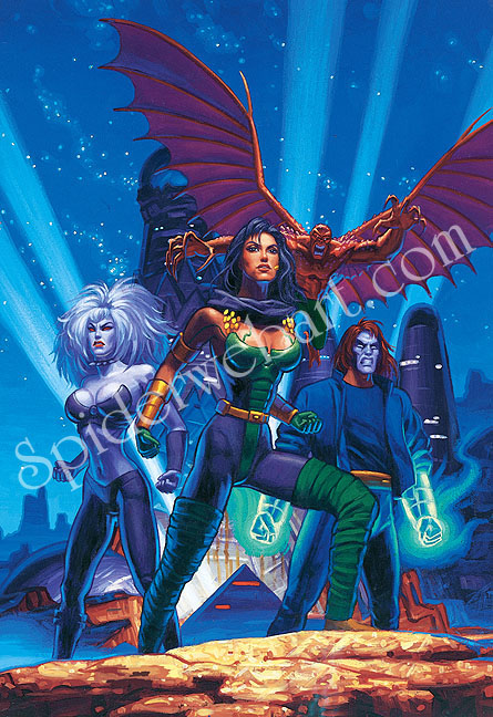 Brothers Hildebrandt | X-Men Oasis Oasis cover | Spiderweb Art Gallery