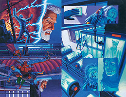 X-Men 2099 Oasis Pages 30-31, Brothers Hildebrandt