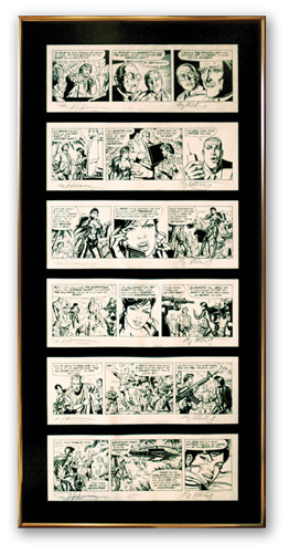 Week 4 - Monday through Saturday Framed Set, Brothers Hildebrandt