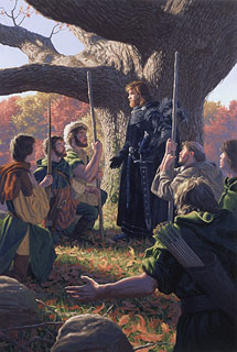 His Men Bent Reverently, Greg Hildebrandt