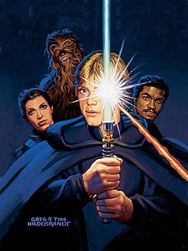 Luke Blocks Xizor`s Fire, Brothers Hildebrandt