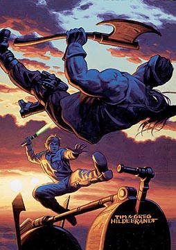 Luke Axes a Swooper, Brothers Hildebrandt