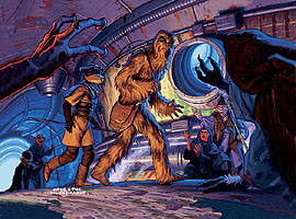 Leia and Chewie Go Underground, Brothers Hildebrandt