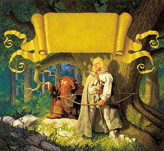 Tolkien Calendar 1978 Cover, Brothers Hildebrandt
