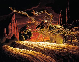 Tolkien Calendar Nov 1978 Shelob, Brothers Hildebrandt