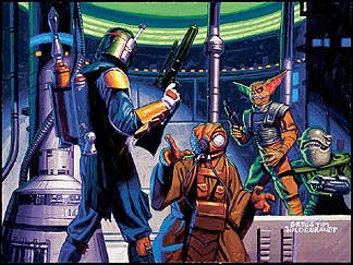 Another Narrow Escape for Boba Fett, Brothers Hildebrandt