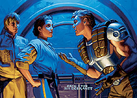 Leia Meets Dash Rendar, Brothers Hildebrandt