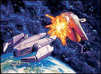 IG-88`s Bold Attack on Boba Fett, Brothers Hildebrandt