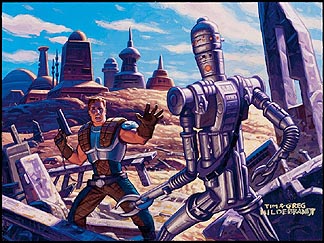 Dash Battles IG-88 on Ord Mantell, Brothers Hildebrandt