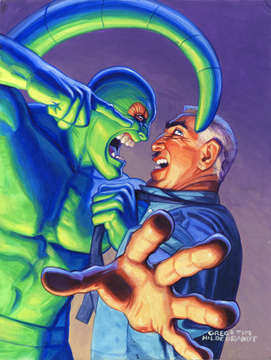 J.J. Jameson vs Scorpion, Brothers Hildebrandt