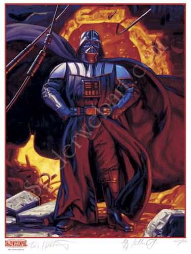 Darth Vader - SIGNED BY GREG AND TIM, Brothers Hildebrandt