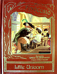 Pinocchio - Little Unicorn, Greg Hildebrandt