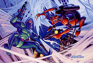 Fly vs Spider Spry, Brothers Hildebrandt