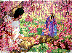 Princess In Garden, Greg Hildebrandt
