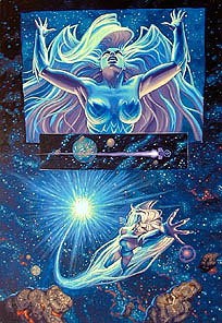 Superman: Last Goddess pg. 5, Brothers Hildebrandt