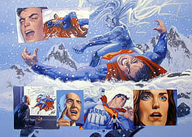 Superman p34-35, Brothers Hildebrandt