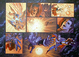 Superman p46-47, Brothers Hildebrandt