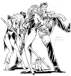 Comic Art ----- Mouse, Amanda Conner