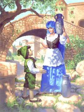 Blue Fairy in Disguise, Greg Hildebrandt