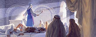 Mattathias Pulls Down the Altar, Greg Hildebrandt