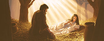 A Christmas Treasury - The Baby Lies in a Manger, Greg Hildebrandt