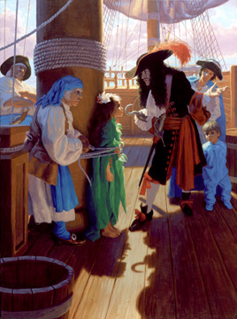 In Readiness to Walk the Plank, Greg Hildebrandt