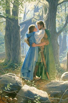 He Clasped the Dainty Page Close, Greg Hildebrandt