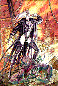 Female Vampire Comp, Greg Hildebrandt