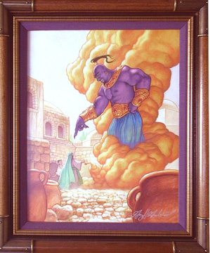 The Genie of the Lamp, Greg Hildebrandt