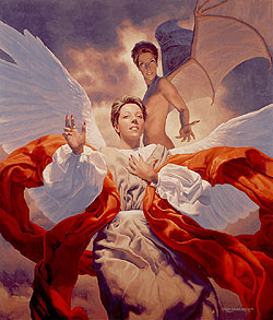 Angel and Devil, Greg Hildebrandt