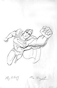 Superman Sketch B, Brothers Hildebrandt