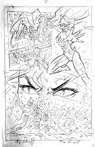 Superman Sketch pg. 15, Brothers Hildebrandt