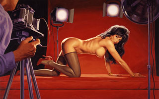 Silk Stockings - Photo Print, Greg Hildebrandt