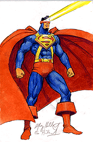 What If Stan Lee Created The DC Universe ?  concept sketch #1, Brothers Hildebrandt