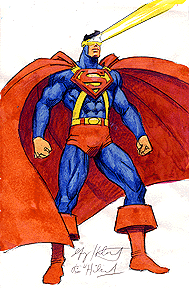 What if Stan Lee Created The DC Universe  concept sketch #2, Brothers Hildebrandt
