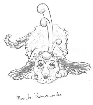 Grinch Max sketch, Mark Romanoski