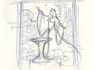 Ring of Galadriel Commision A, Greg Hildebrandt