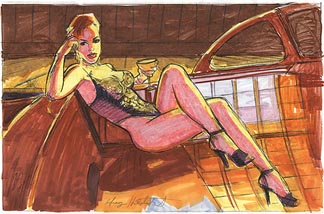 Midnight Lace, Greg Hildebrandt