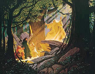 Tolkien Calendar June 1978 The Return of Gandalf, Brothers Hildebrandt