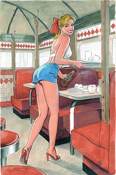 Coffee Tea or Me comp, Greg Hildebrandt