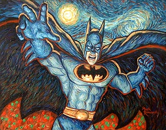 Batman What If Van Gogh, Mark Romanoski